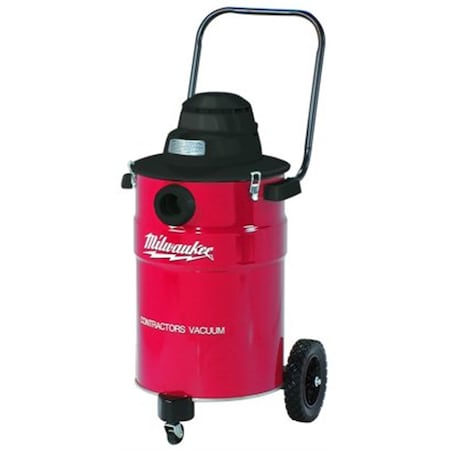 Milwaukee Tool Wet/Dry Vacuum Cleaner; 1-Stage; on 3-Wheel Dolly 8955